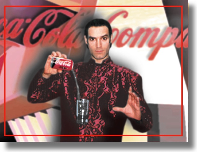 Coca Cola Clean Comedy Magician Corporate Comedy Magician For Private Events and Trade Shows in the USA